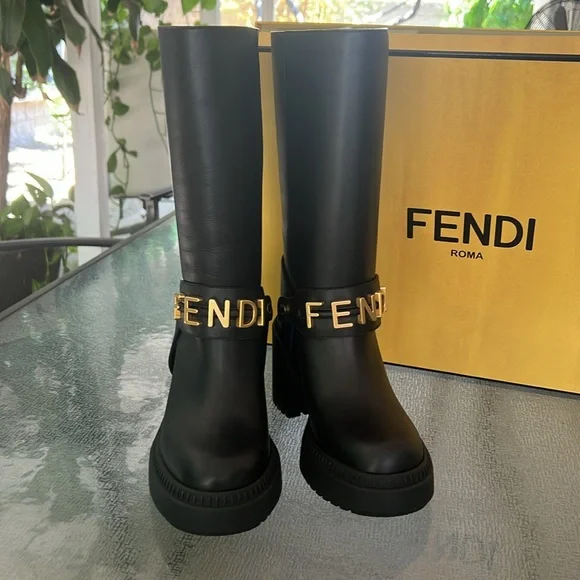 Fendi Biker Boot - Picture 2 of 14